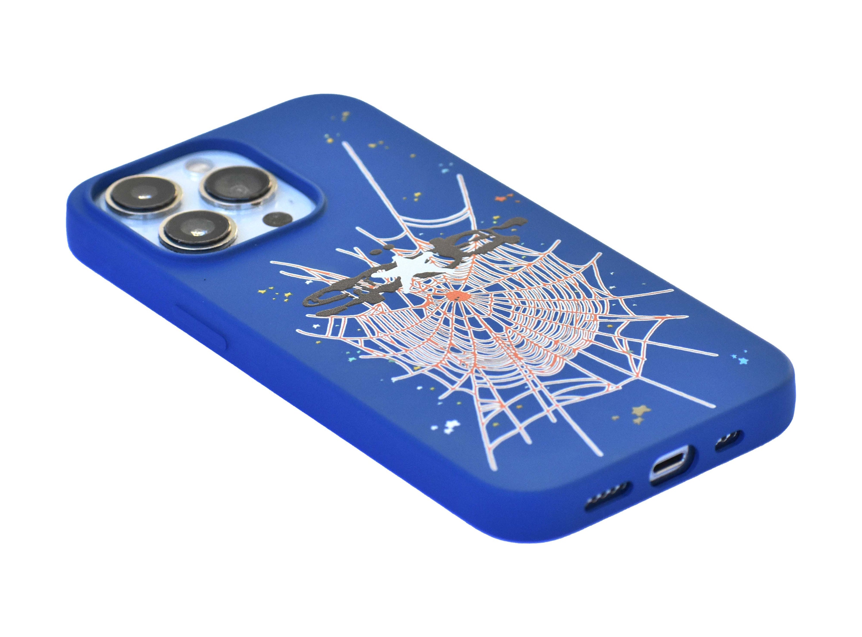 Blue/Orange Spider Case