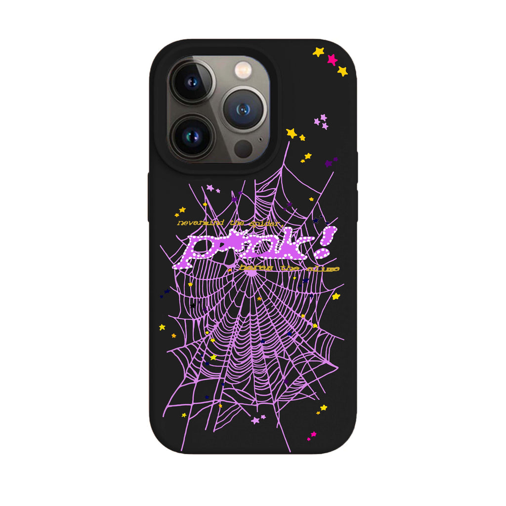 SPIDERCASE Designed for iPhone 13 Case & 14 Case, Black