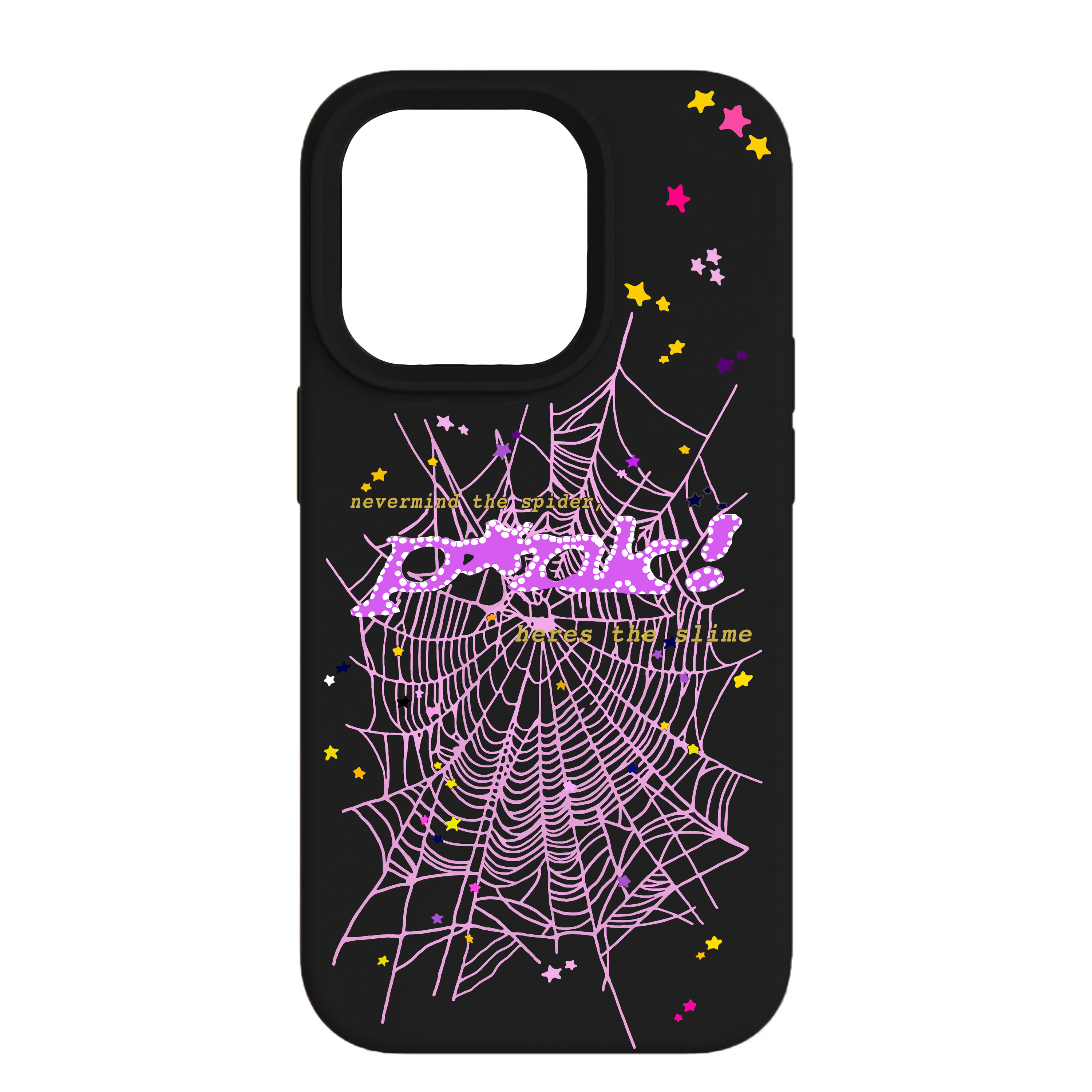 P*nk Spider Case (Black)