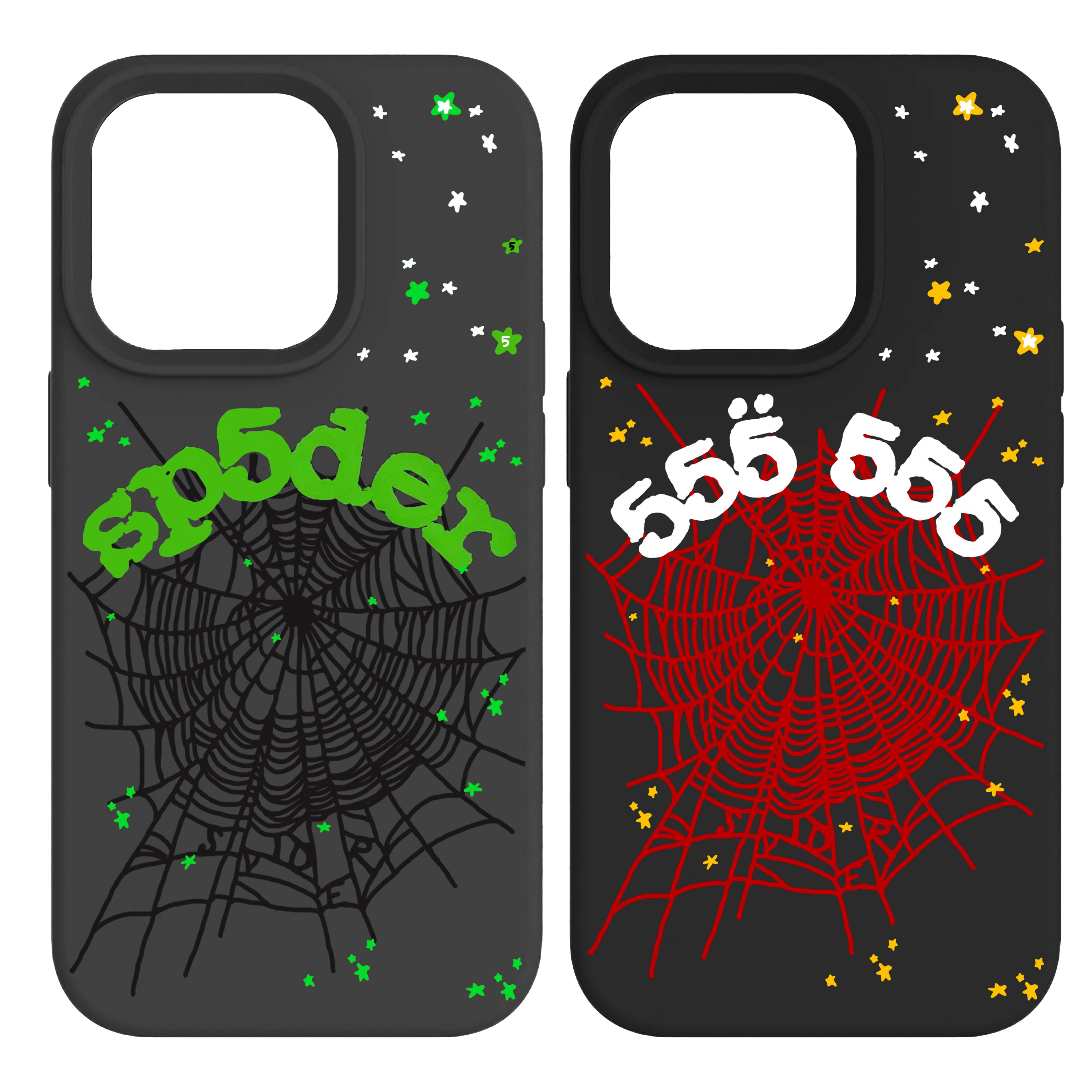 Green/Gray Spider Case x 555 Spider Case